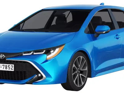 Toyota Corolla Hatchback 2021 3D model