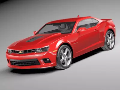Chevrolet Camaro SS CG 2014 3D model