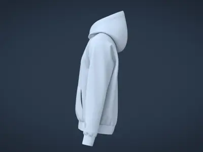 Heavy Blend Hood Design 3D model