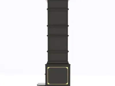 Klaus Lange fireplace 3D model