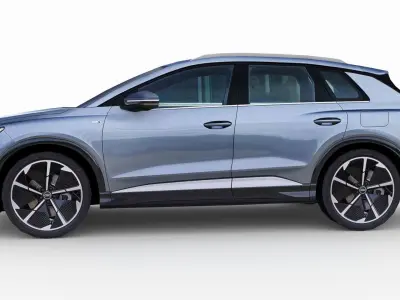 Audi Q4  e-tron 2022 Low-poly 3D model