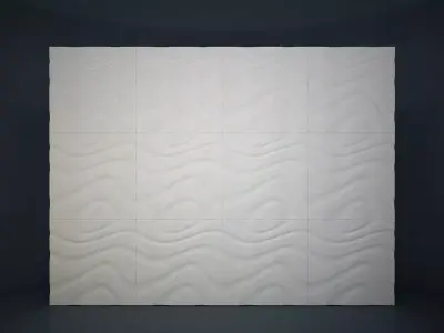 03 RIVESTIMENTO 3D WALL Low-poly 3D model