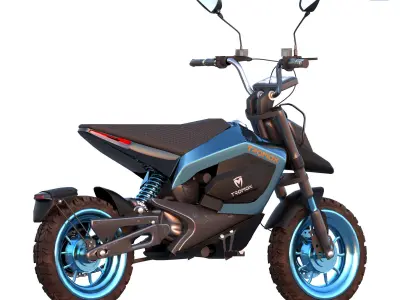 mini cross  tromox 3D model