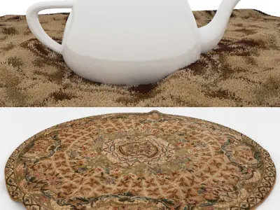 Rugs No 590 Low-poly 3D model