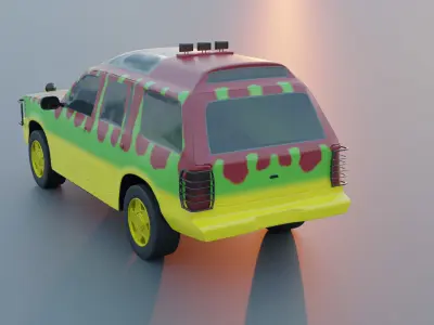  Jurassic Explorer XLT SUV offroad 3D model