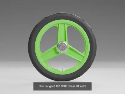 Peugeot 103 Ultimate 3D Model Collection 3D Model Pack