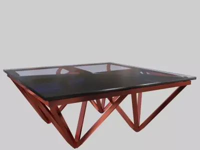Glass Table 05 3D model