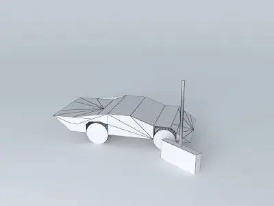 The RACE  Radio Controlled Free 3D model