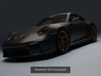 Ultimate Porsche Collection  Detailed Interior 3D Car Pack