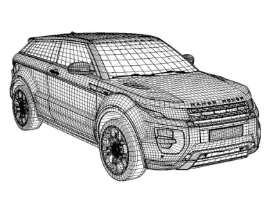 Range Rover Evoque 3D model