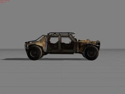 vehicles 4x4wd Super Model 3D model