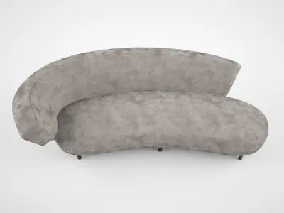 Christophe Delcourt Ana Meridienne Sofa 3D model