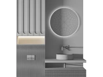 Luxury Bathroom 205 3D model