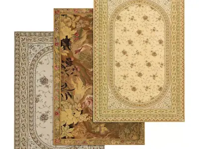 Rug Set 2250 3D model
