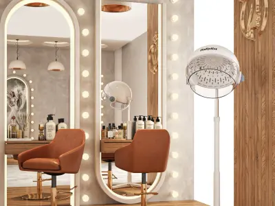 beauty salon 04 3D model