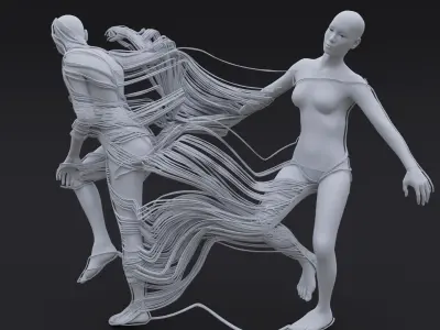Linked Bodies 3D model