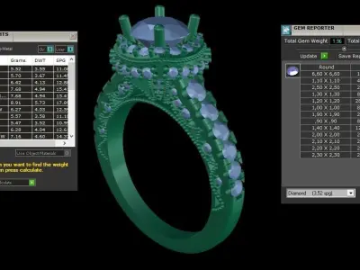 ring code 127 3D print model