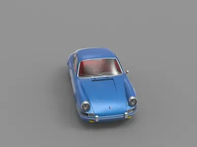 1964 Porsche 911 3D model