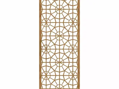 Decorative panel STL 3D model 42