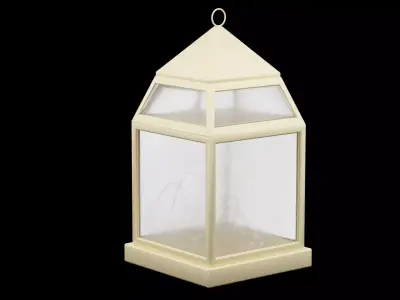 Christmas Lantern Low-poly 3D model purchase