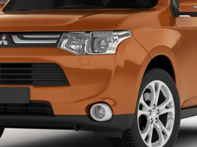 Mitsubishi Outlander 2013 3D model
