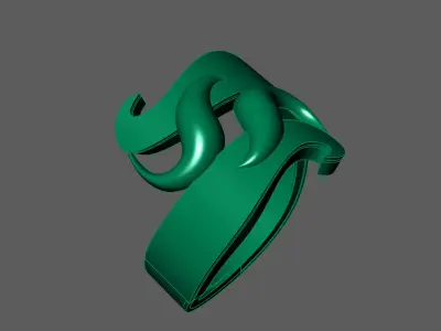 Plain Ring Women Ready STL 3DM Models Womens Rings 3D models 3D print model 42