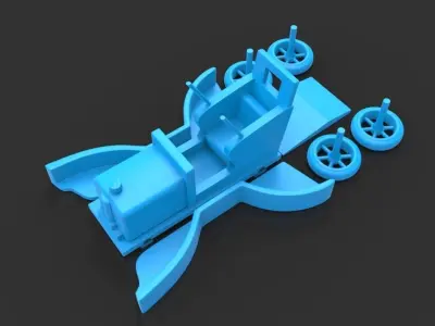 classic toy car 3D print model