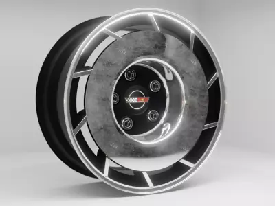 Chevrolet Corvette C4 OEM Rims 3D model