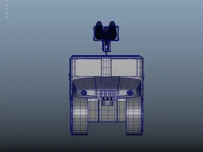 Army Truck Kid Toy 3D model