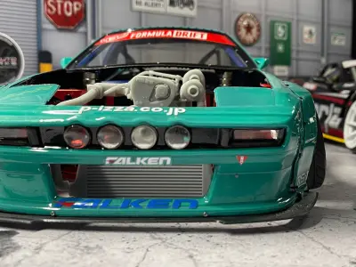 10th scale RC Drift Car Nissan RB26 Engine for Rhinomax II 3D print model