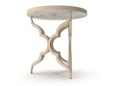 Tommy Bahama Accent Table Low-poly 3D model