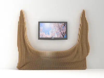 Parametric TV 3D model 03 3D model