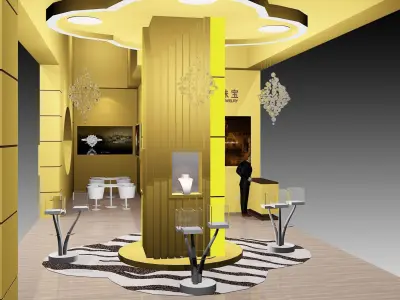 Exhibition - Area - 15X6-3DMAX2010-01 3D model