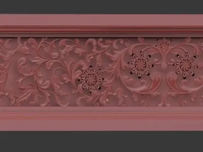 Decor mirror Free 3D model
