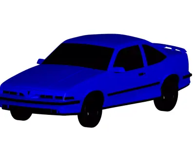 Pontiac Sunbird GT  3D model