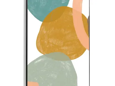 Abstract Painting Set of 3 pieces - No 34 Low-poly 3D model