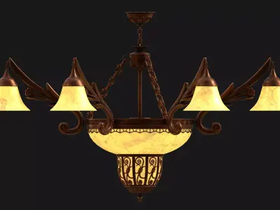 Chandelier 3D model