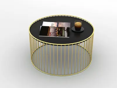 Contemporary Coffee Table 3D model