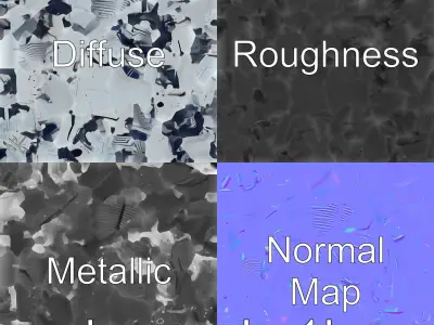 Robotic Sperm Whale with Sonar and Water Pumps Low-poly 3D model