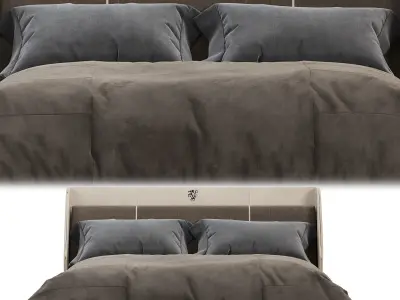 Le Comte Bed By Visionnaire 3D model