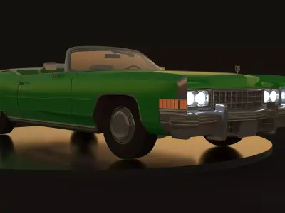 Cadilac Eldorado 3D print model