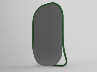 Fidu Mirror Low-poly 3D model