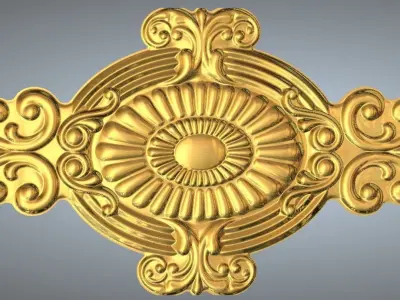 3D model of carved products 3D model