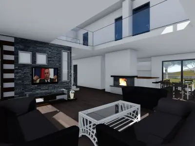 LUXURY MODERN HOUSE 3D model