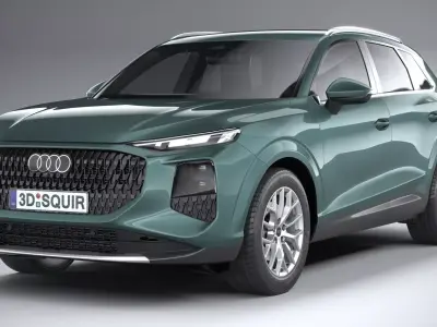 Audi Q3 base 2026 3D model