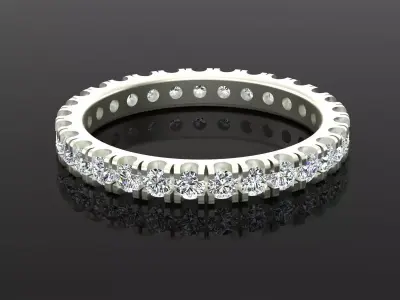 Band Ring 3D print model 145