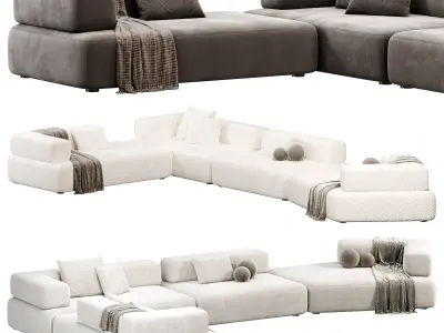 CHOLET Sectional Sofa 3 3D model