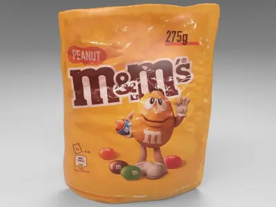M and M s 3D model and Kinder Surprise 3d 3D Model Pack
