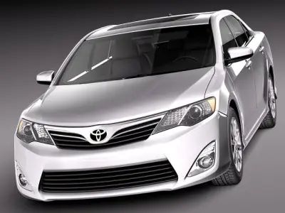 Toyota Camry LE 2012 USA 3D model