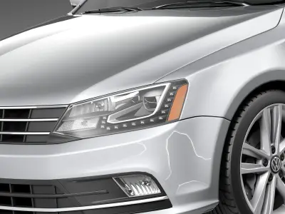 Volkswagen Passat B8 2015 3D model